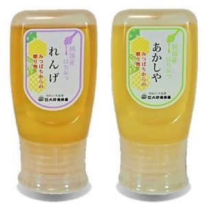 画像1: 純国産はちみつ300g×2本(れんげ／あかしや) (1)